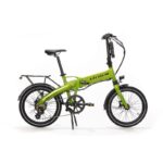 Bicicleta Eléctrica Plegable LITTIUM Ibiza Rainbow Green Peace – Urbana, Sostenible y con Estilo Exclusivo